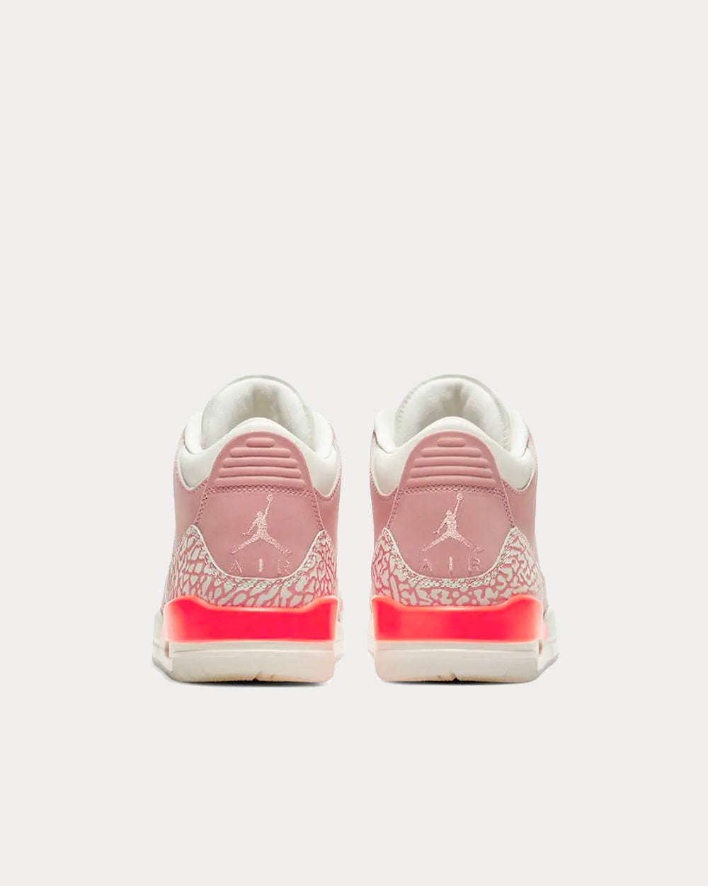 Jordan Air Jordan 3 Pink / Crimson / Sail High Top Sneakers - 3