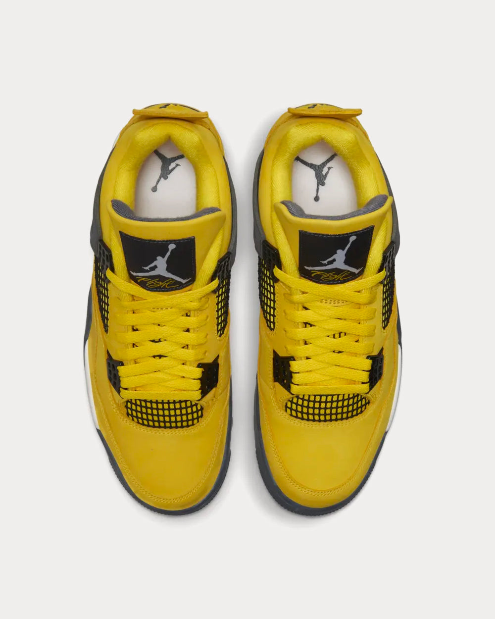 Jordan Air Jordan 4 Tour Yellow High Top Sneakers Sneak in Peace