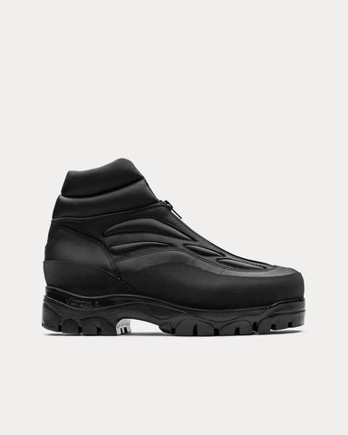 Akme Untitled-03 Black Low Top Sneakers