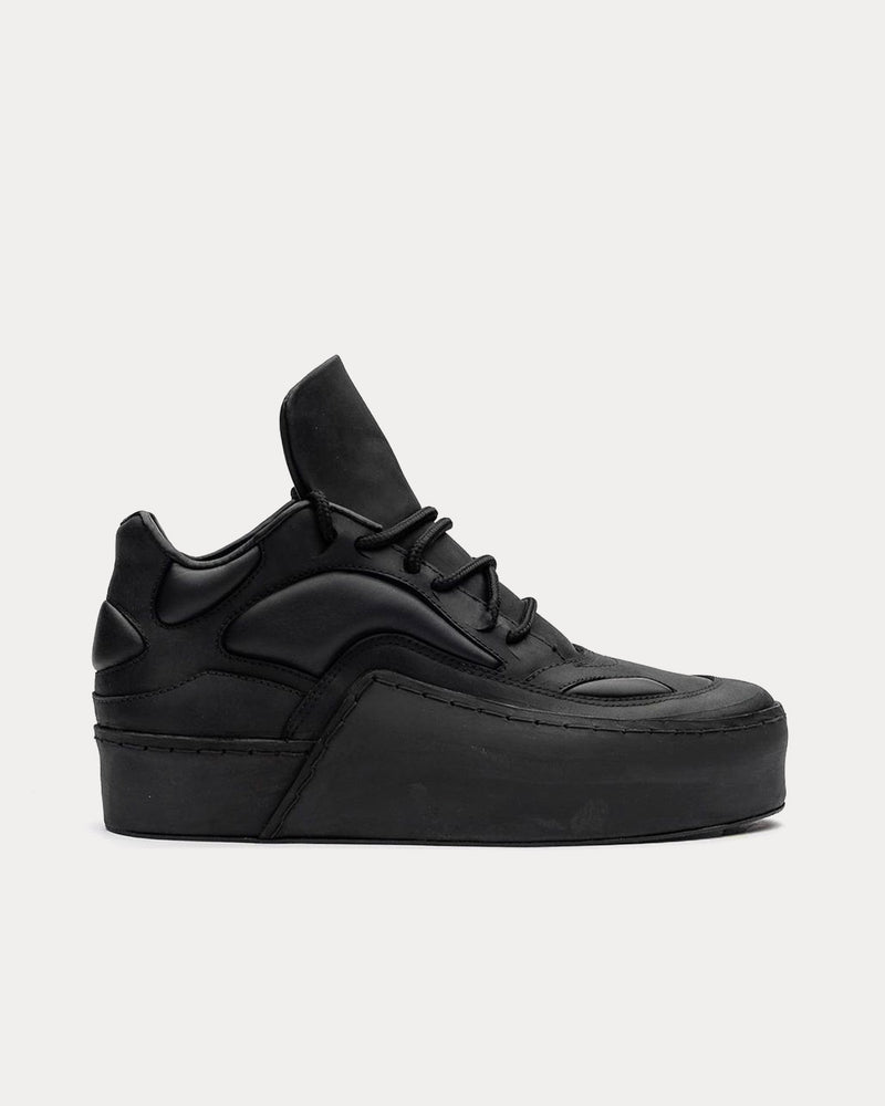 Akme Untitled-02 Black Low Top Sneakers - 1