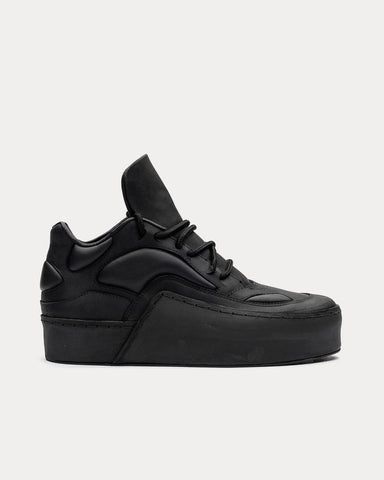 Akme Untitled-02 Black Low Top Sneakers