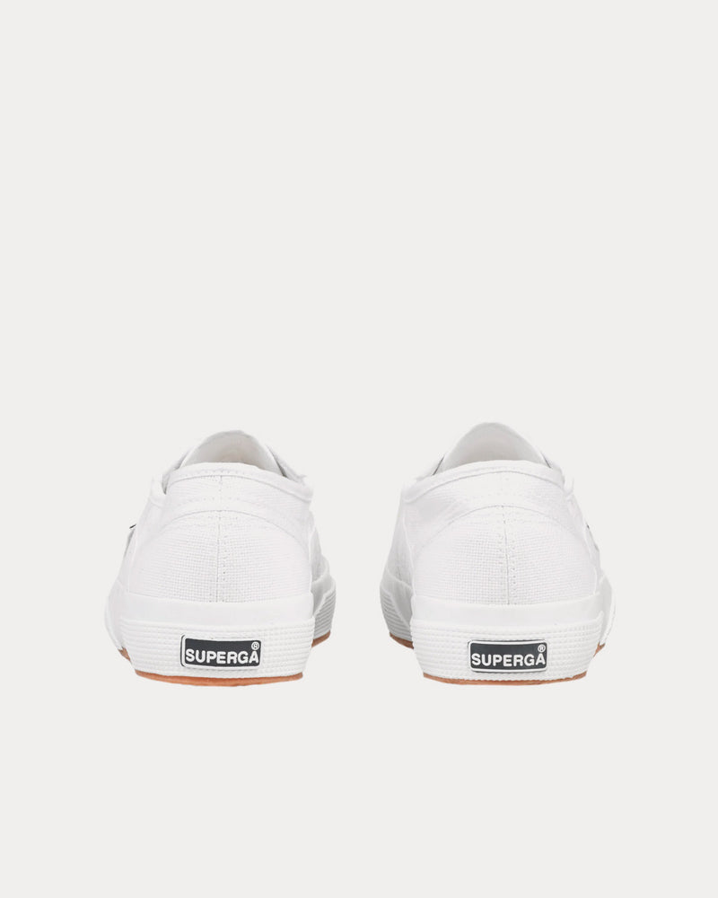 Alaïa x Superga Leather White Low Top Sneakers - 3