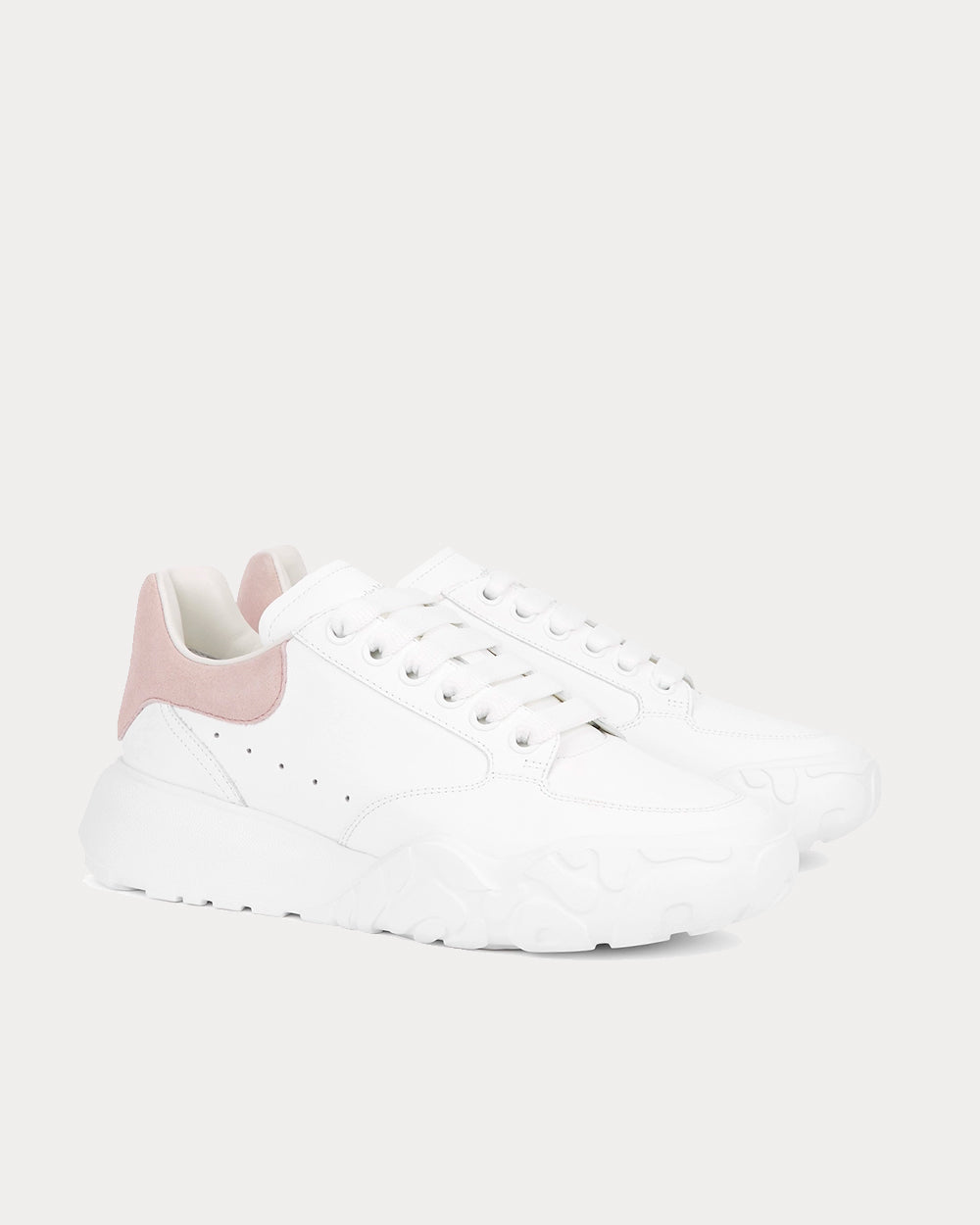 Alexander McQueen Oversized Court White Low Top Sneakers - 2