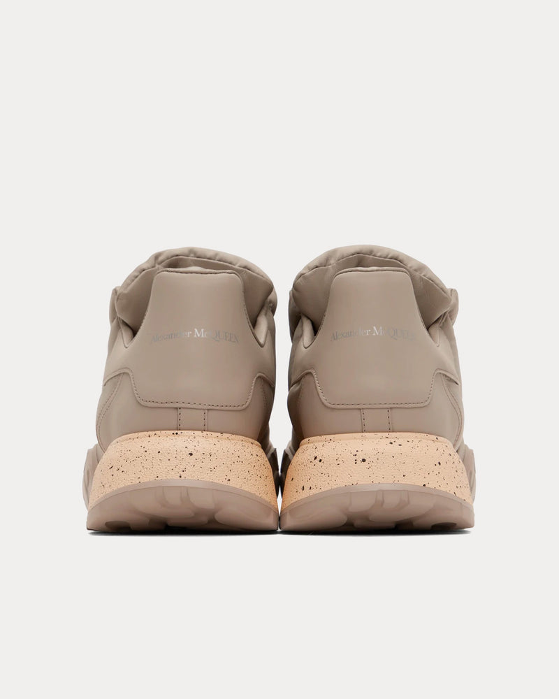 Alexander McQueen Court Taupe Low Top Sneakers - 3