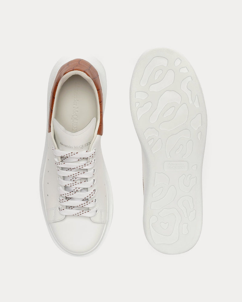 Alexander McQueen Oversized White / Cedar Low Top Sneakers - 2