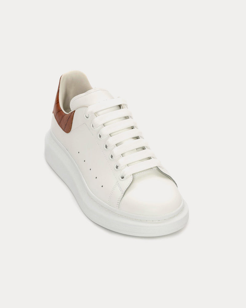 Alexander McQueen Oversized White / Cedar Low Top Sneakers - 3