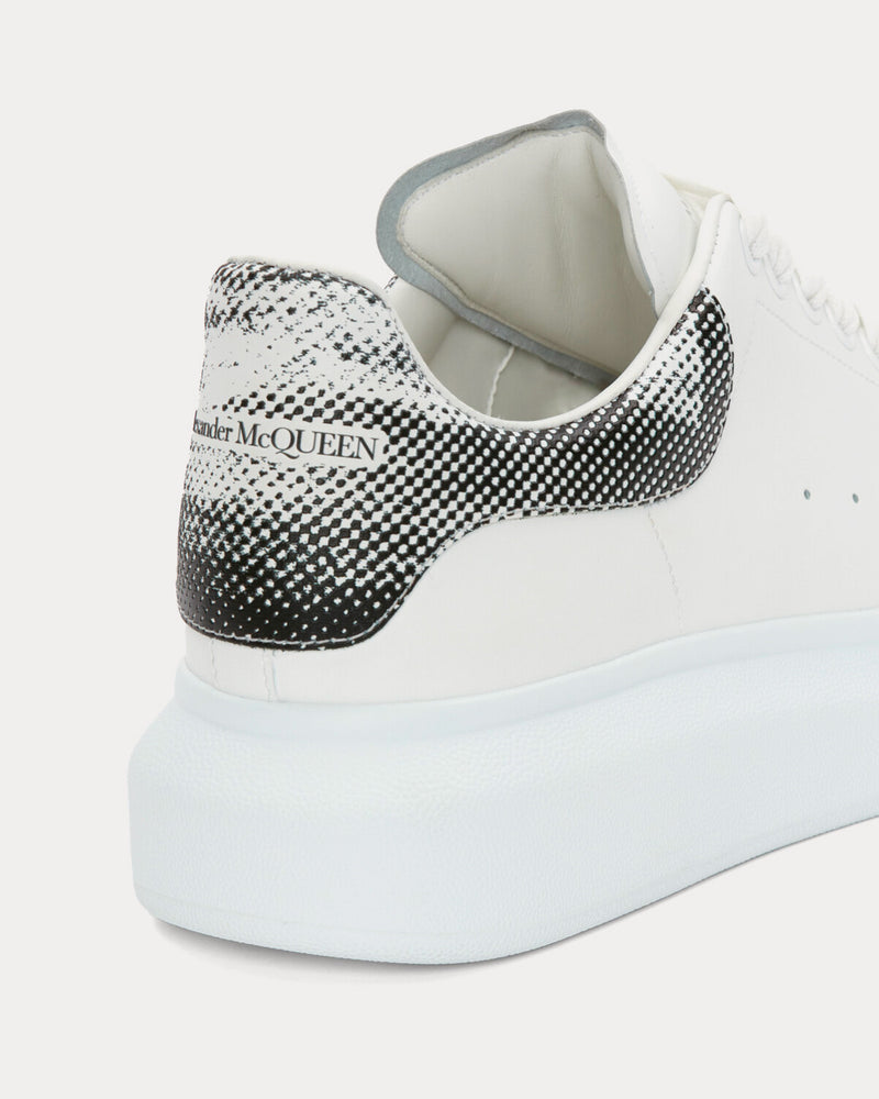 Alexander McQueen Oversized Exploded Pixelated Print White / Black Low Top Sneakers - 3