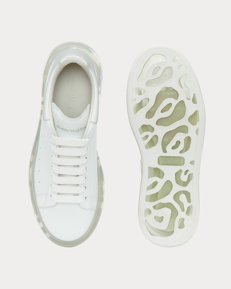 Alexander McQueen Oversized White Low Top Sneakers - 3