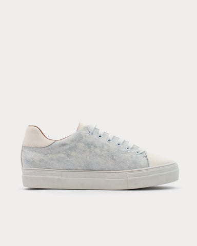 Allkind Lucy Vegan Leather Lace White Low Top Sneakers