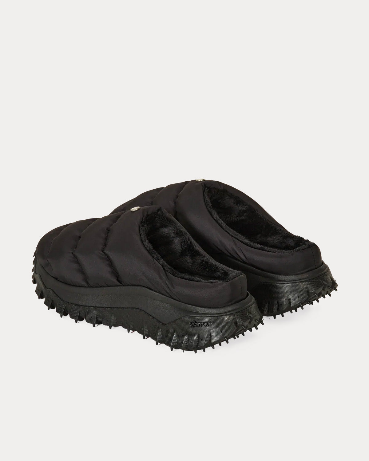 Moncler x 1017 ALYX 9SM Puffer Trail Mule Black Slip Ons - 3