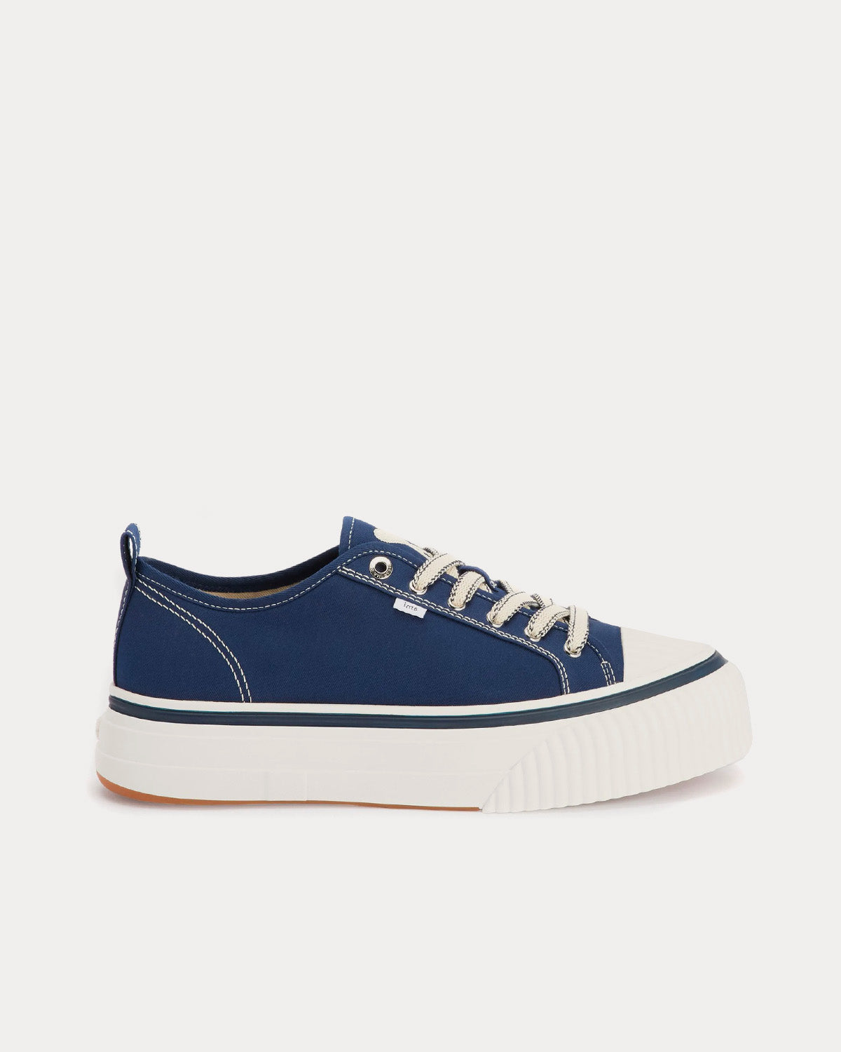 AMI 1980 Canvas Nautical Blue Low Top Sneakers - 1