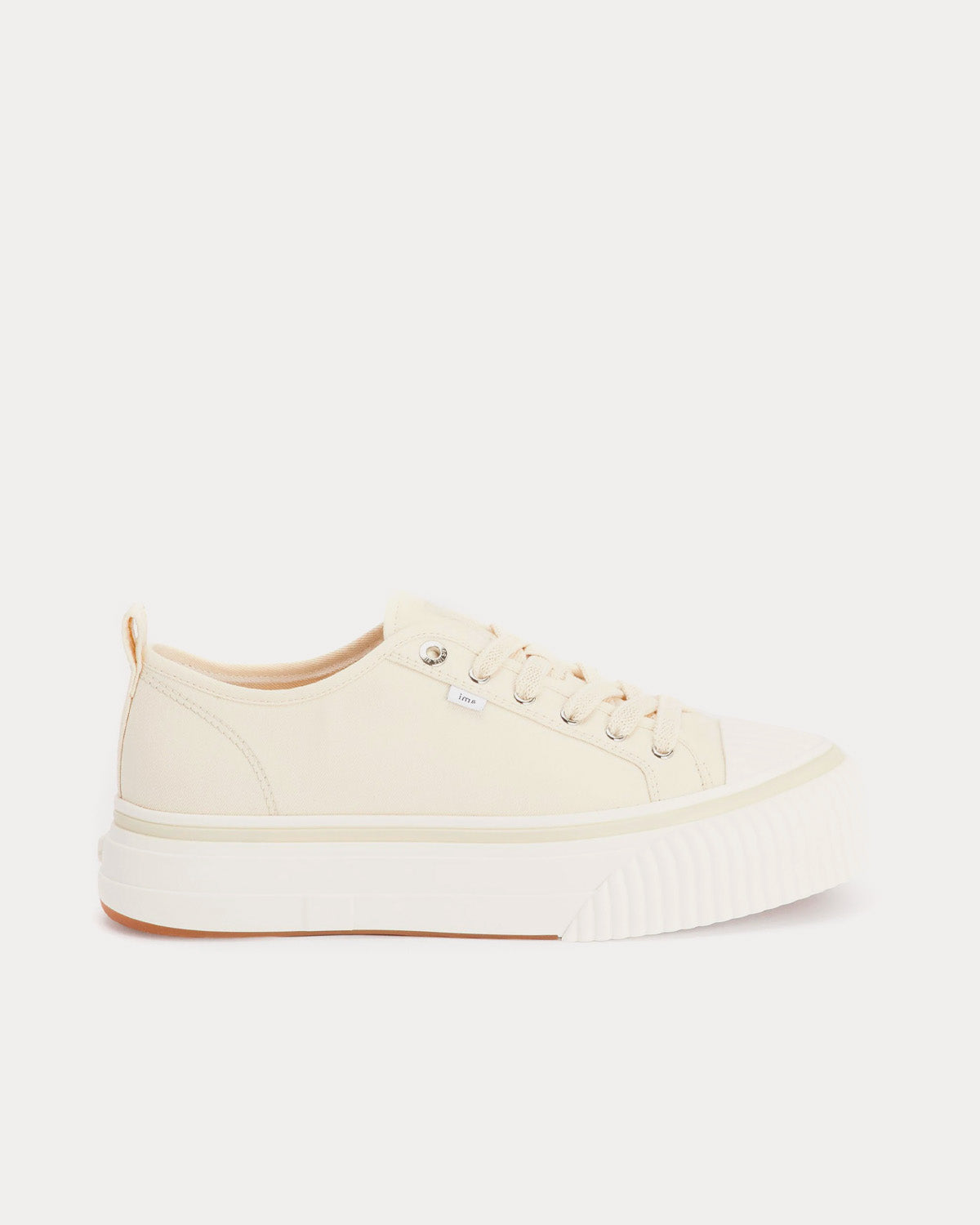 AMI 1980 Canvas Off-White Low Top Sneakers - 1