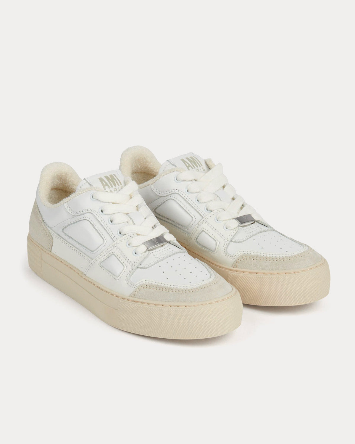 AMI Arcade White Low Top Sneakers - 2