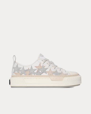 AMIRI Stars Court Low White / Grey Low Top Sneakers