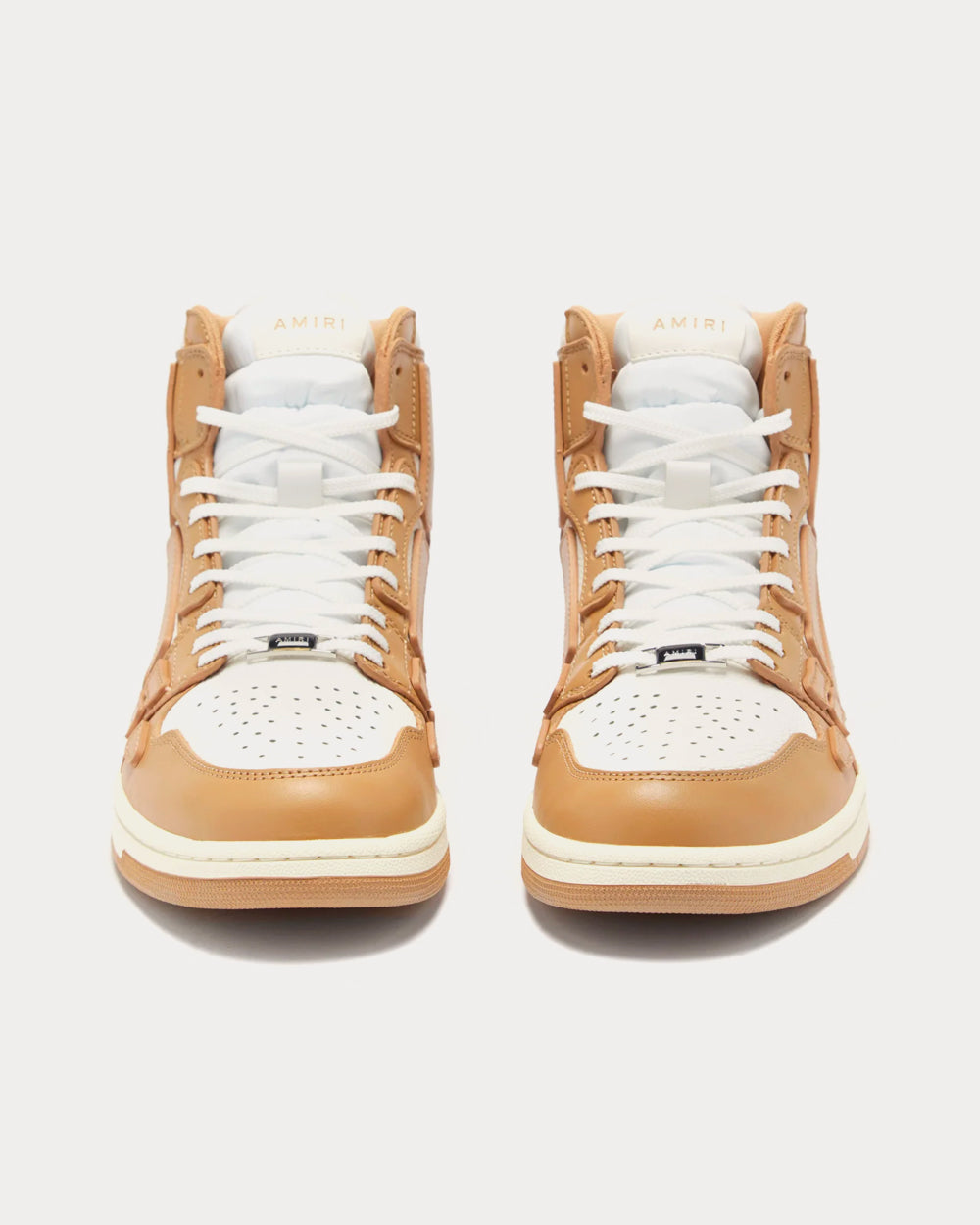 AMIRI Skel Top Tan High Top Sneakers - 2