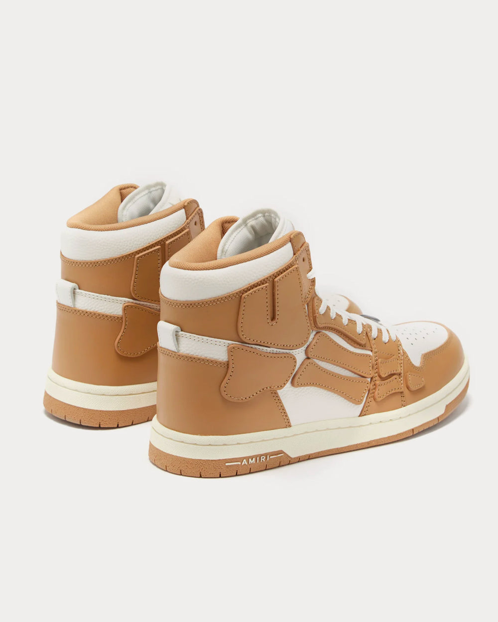 AMIRI Skel Top Tan High Top Sneakers - 3