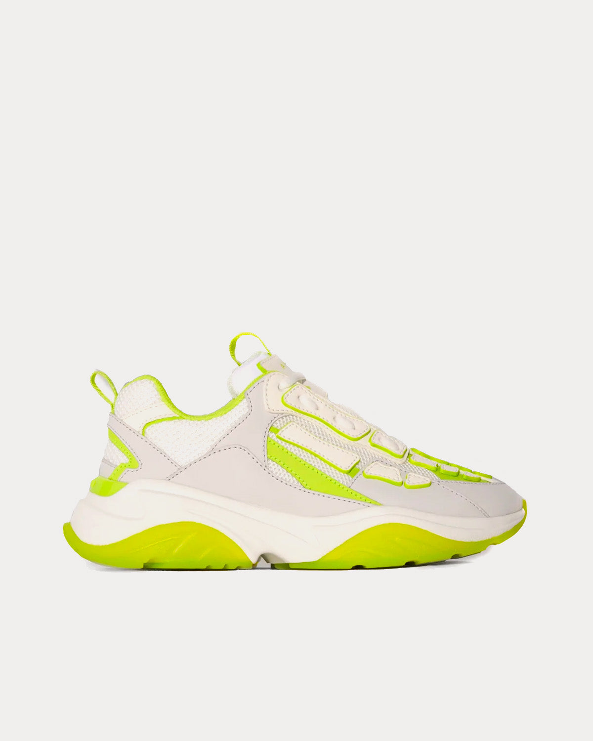 AMIRI Bone Runner Grey / Lime Low Top Sneakers - 1