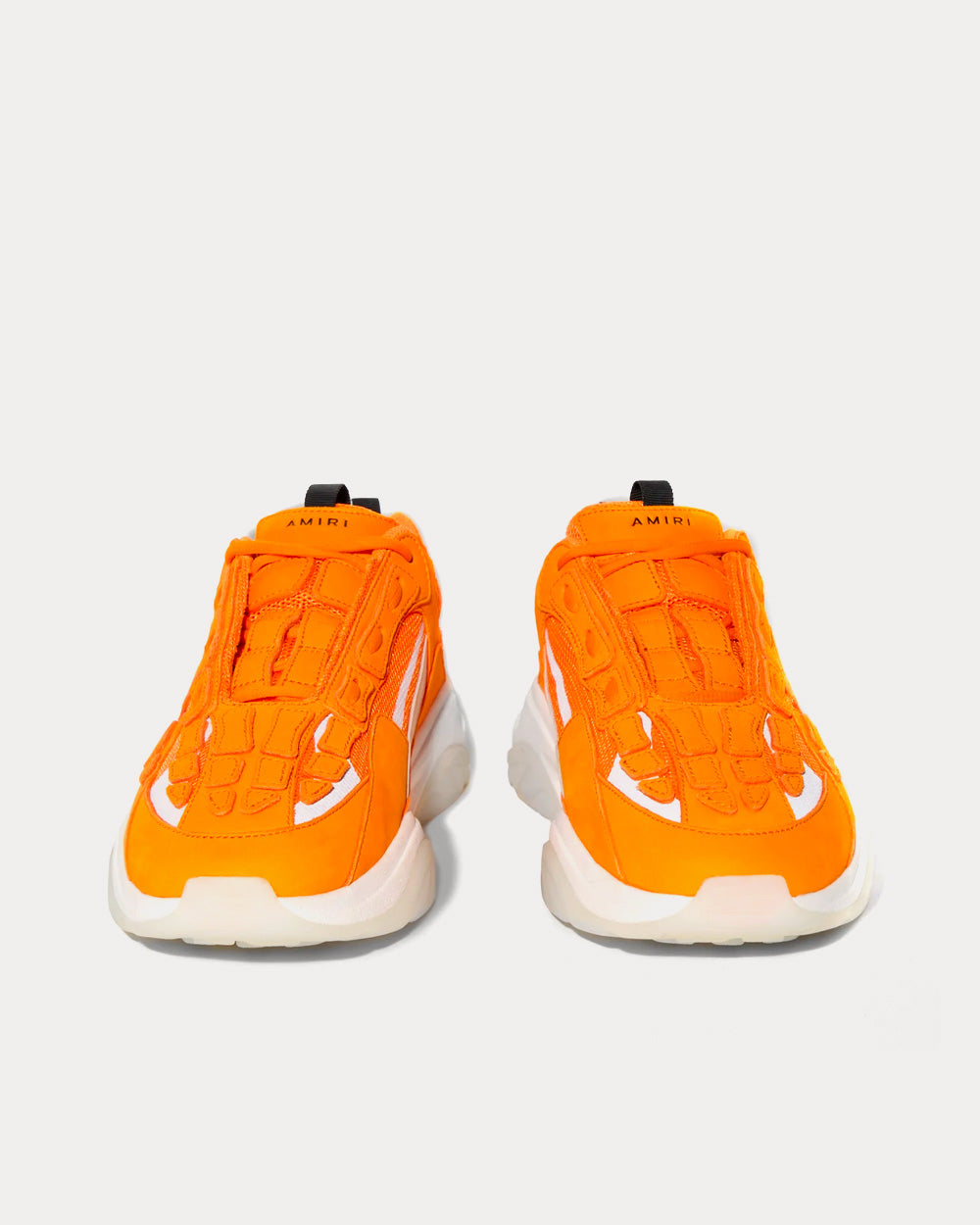 AMIRI Bone Runner Orange Low Top Sneakers - 2