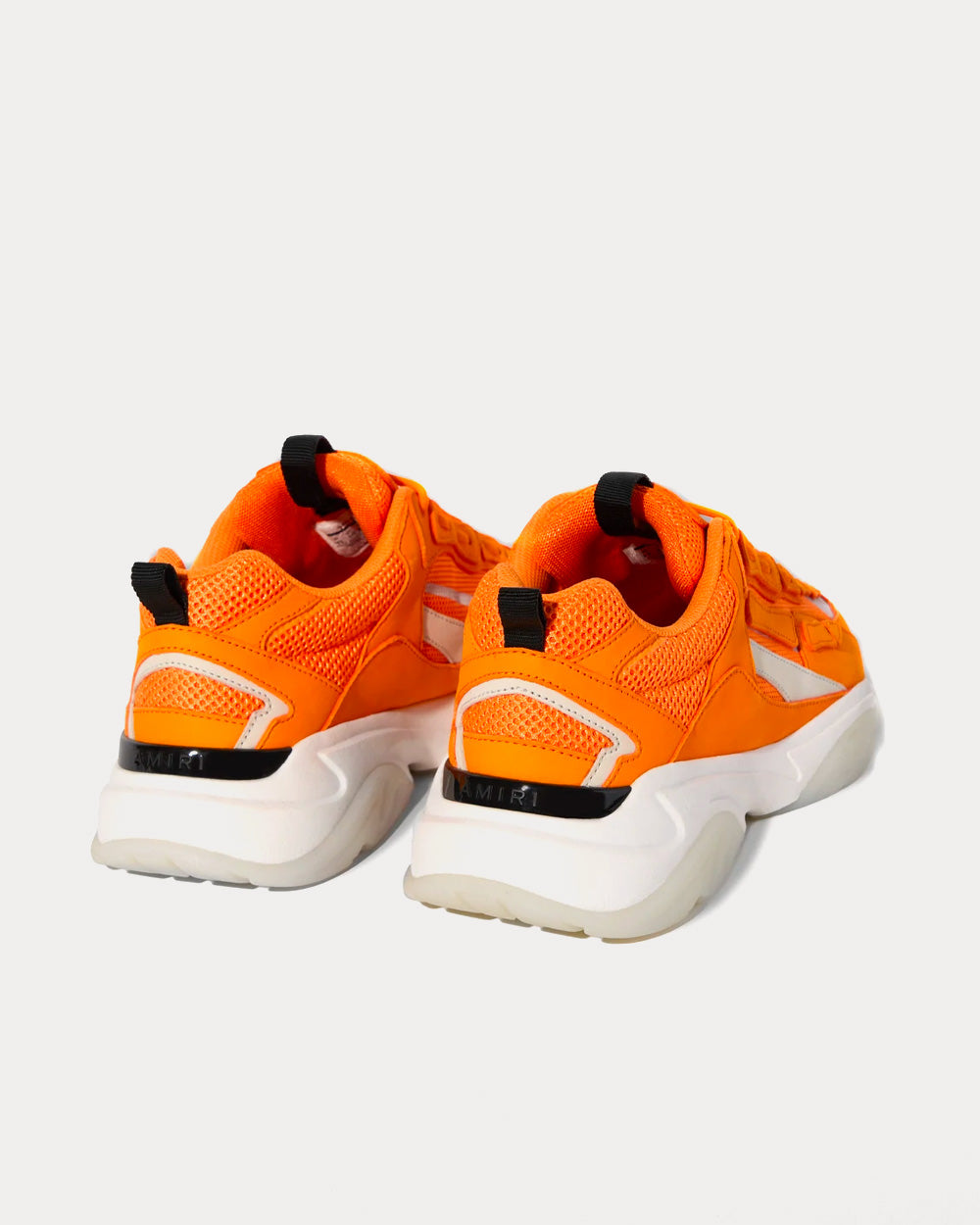 AMIRI Bone Runner Orange Low Top Sneakers - 3