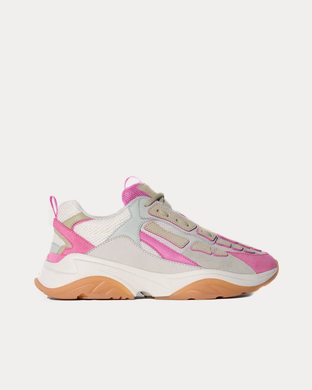 AMIRI Bone Runner Pink / Tan Low Top Sneakers - 1