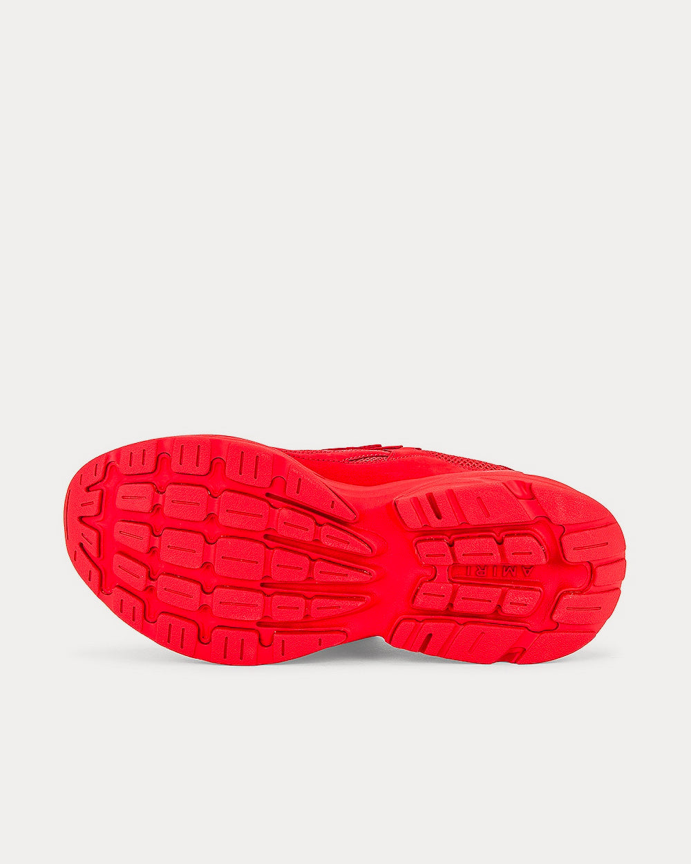 AMIRI Bone Runner Red Low Top Sneakers - 4