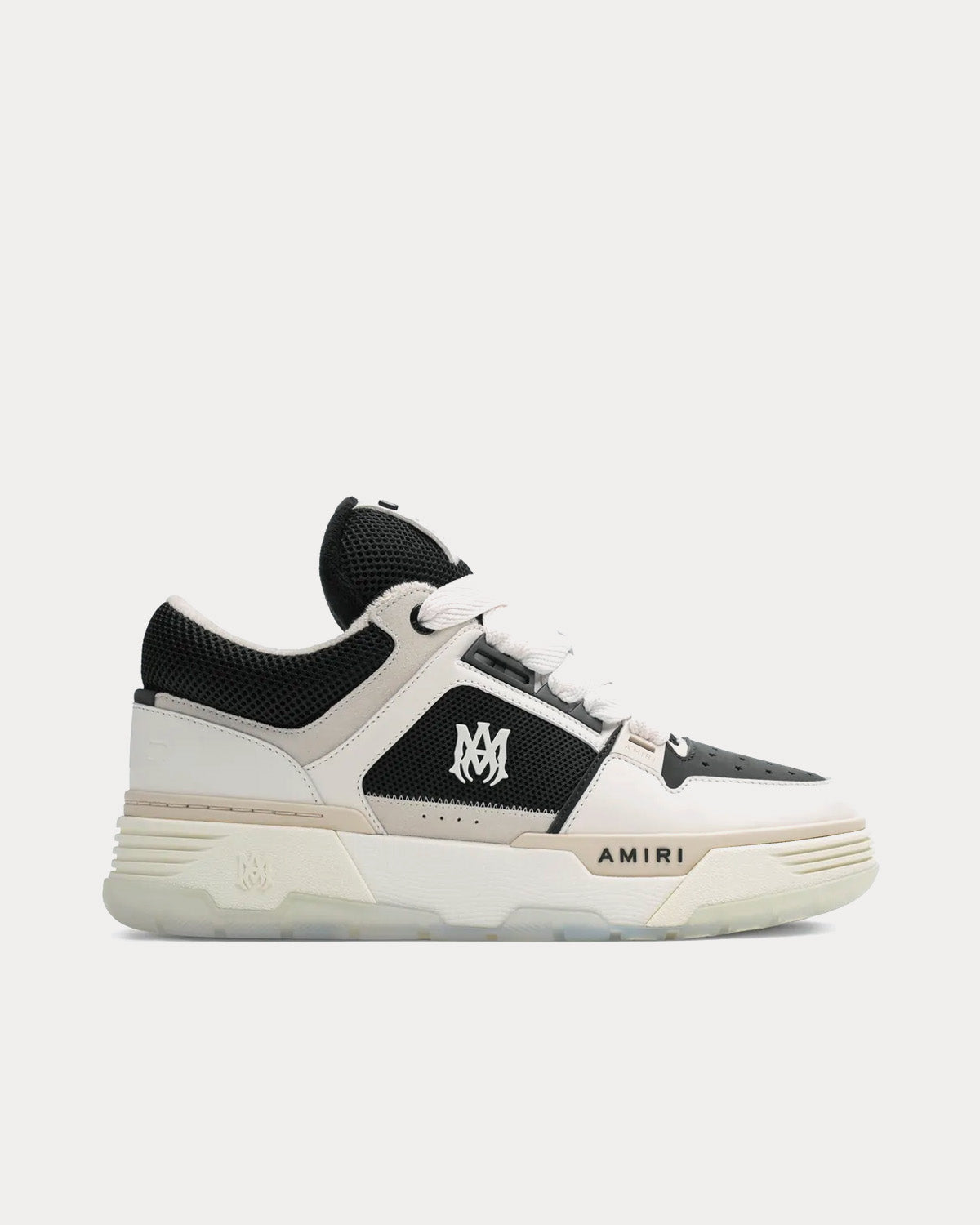 AMIRI MA-1 White / Black Low Top Sneakers - 1