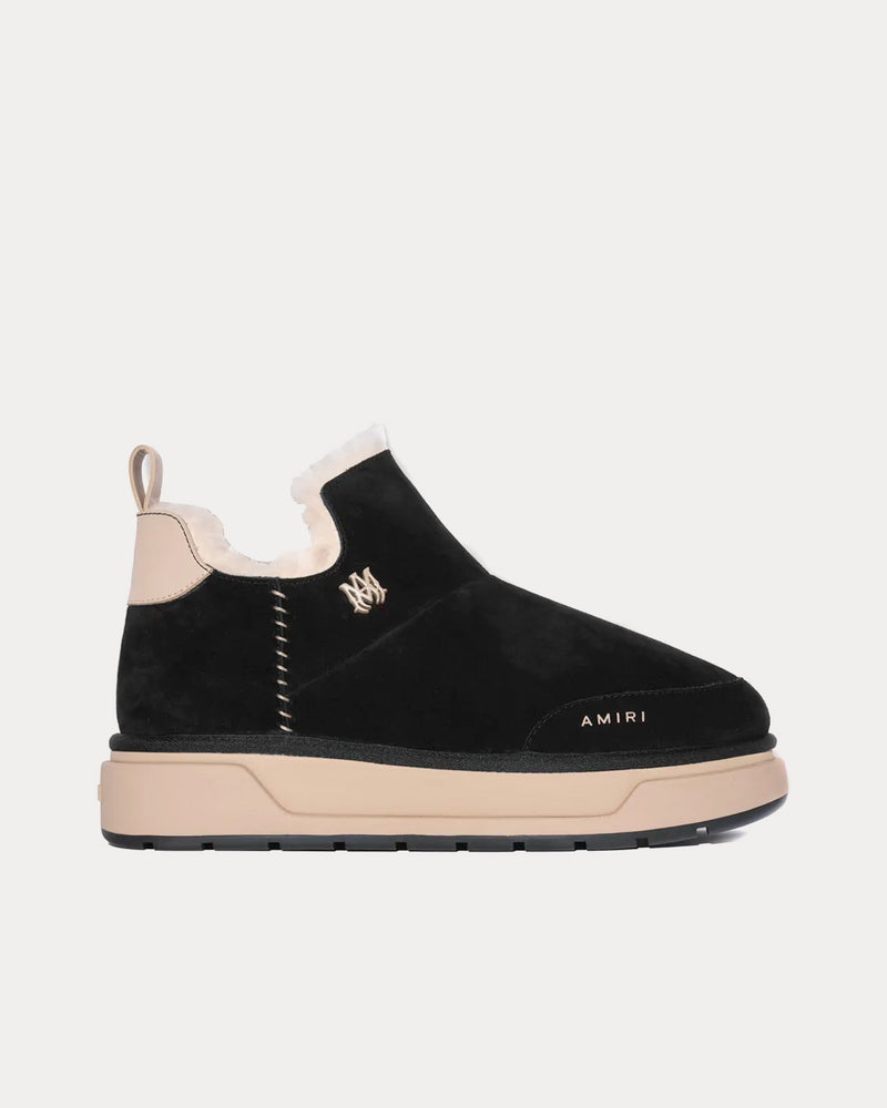 AMIRI Malibu Black Slip Ons - 1