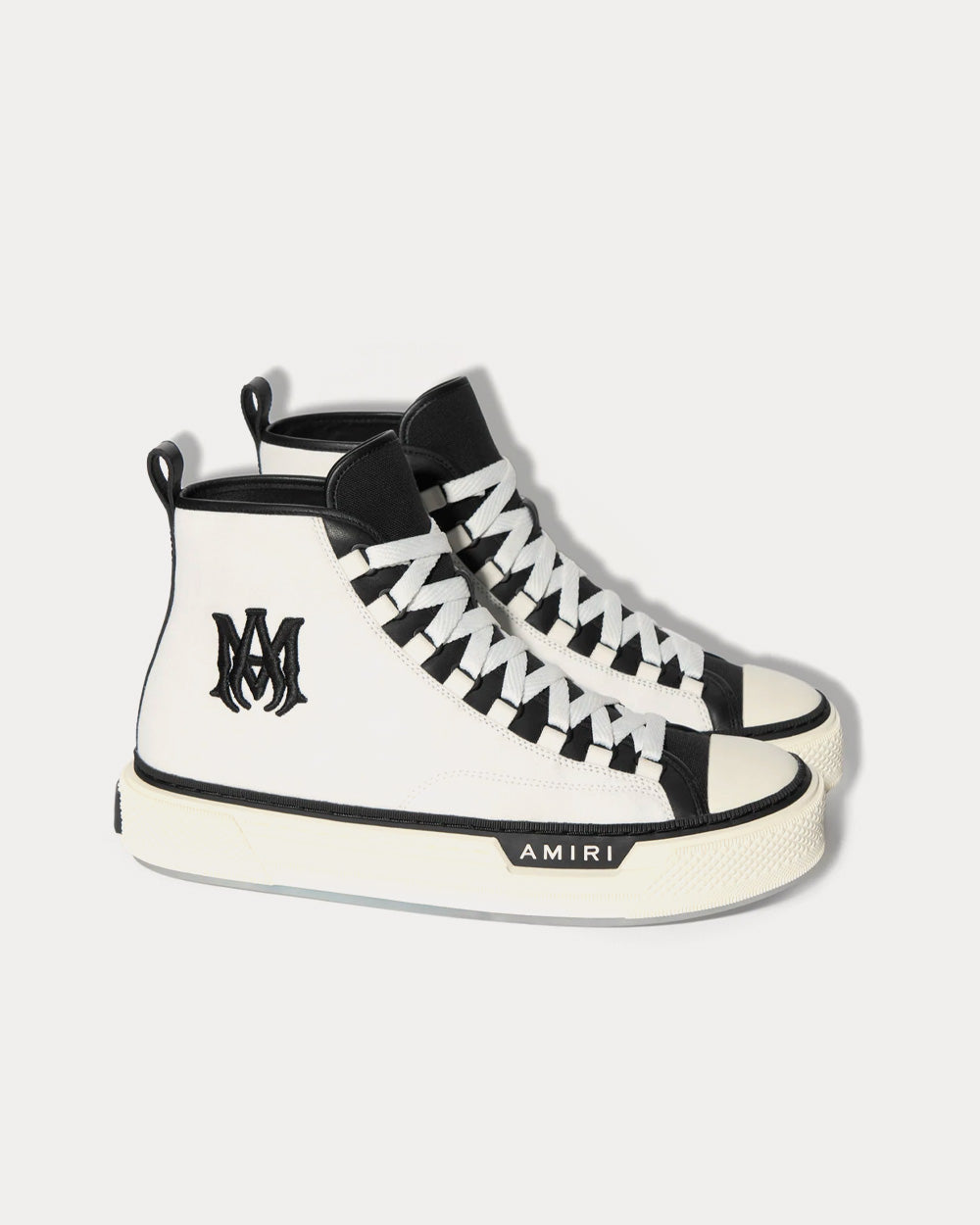 AMIRI M.A. Court High Black / White High Top Sneakers - 3