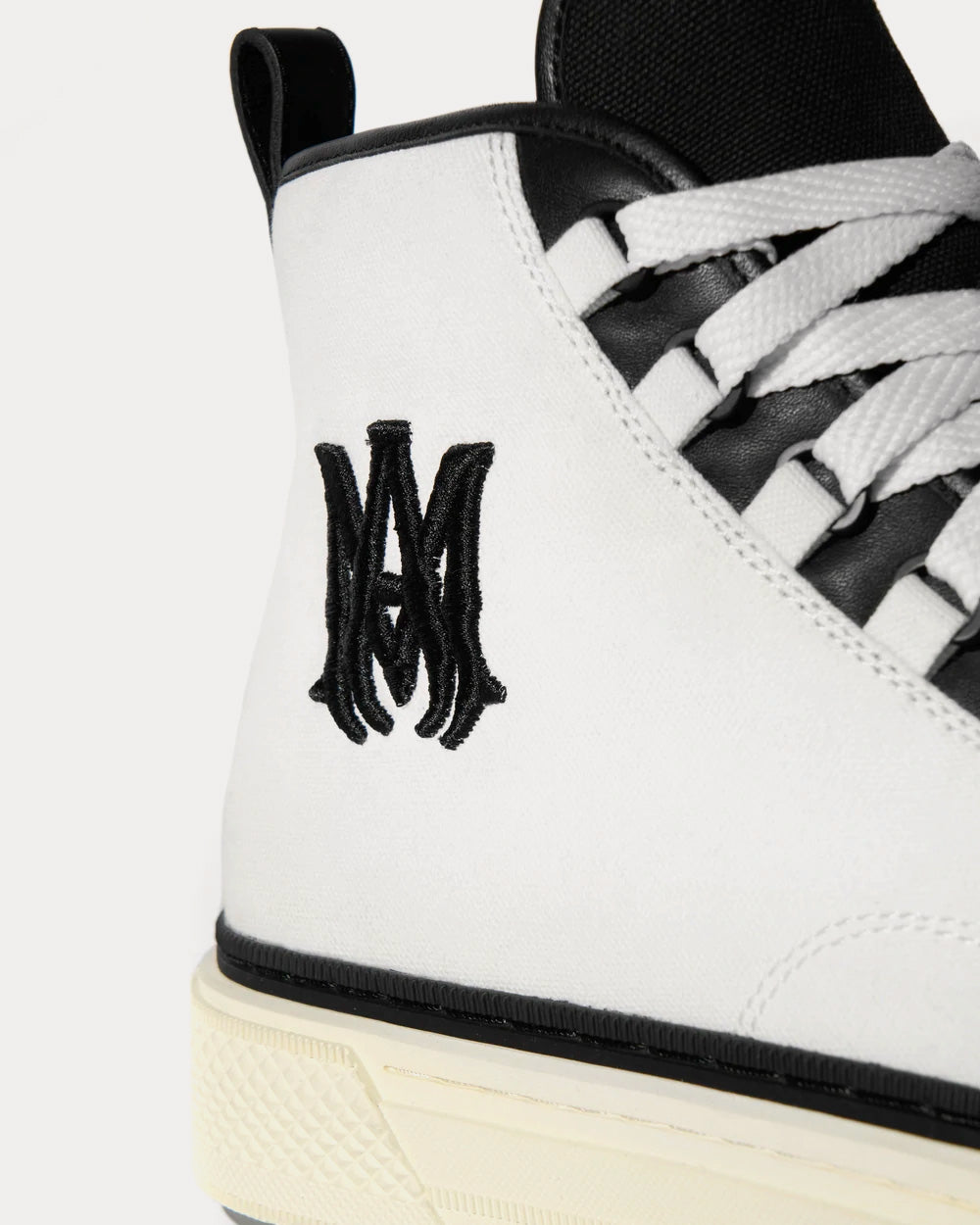 AMIRI M.A. Court High Black / White High Top Sneakers - 6