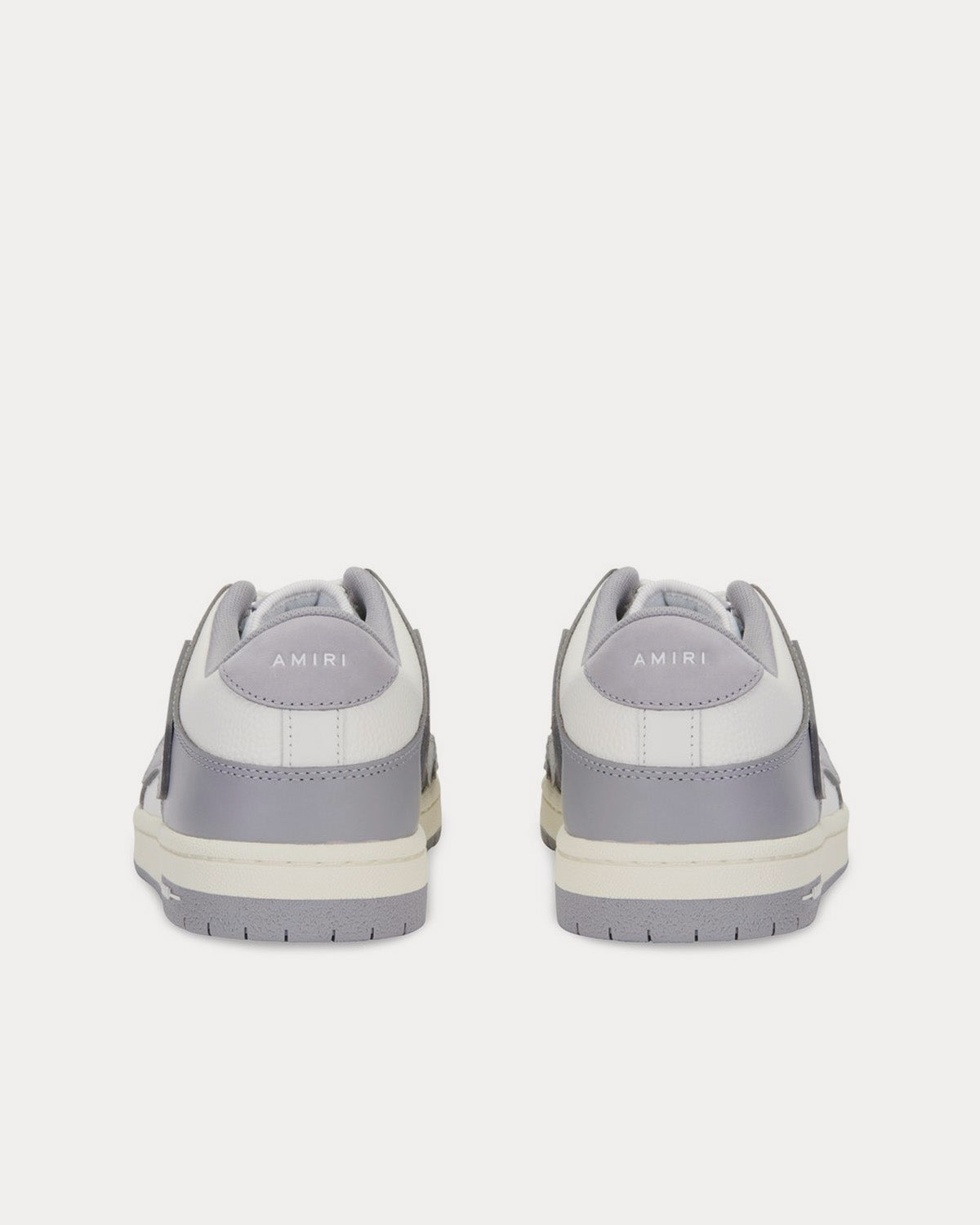 AMIRI Skel-Top Grey / White Low Top Sneakers - 4