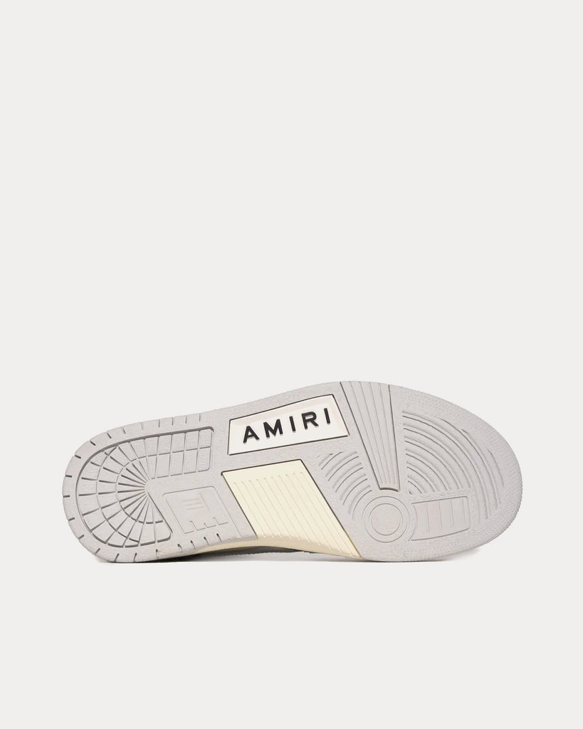 AMIRI Skel-Top Hi White / Pink High Top Sneakers - Sneak in Peace