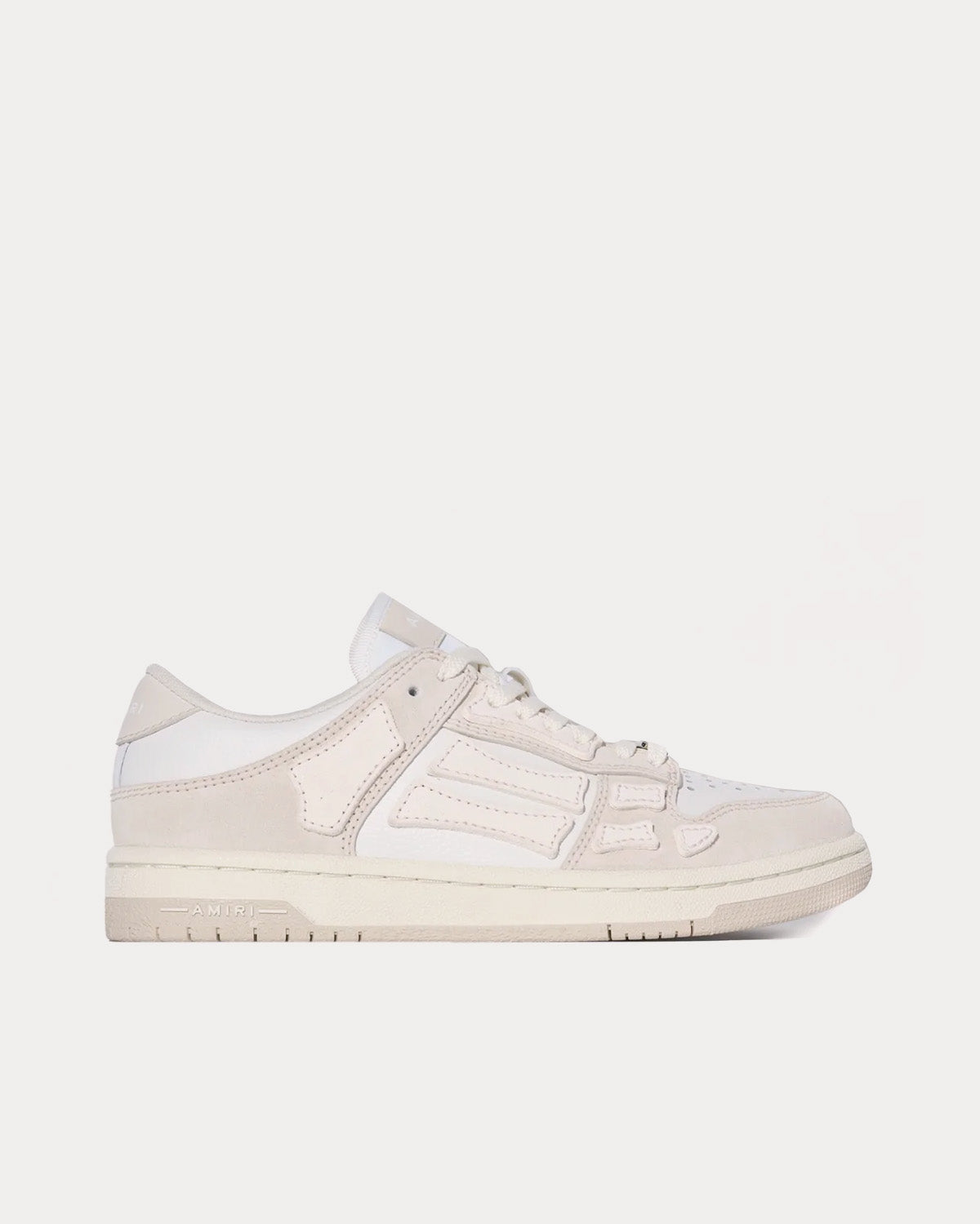 AMIRI Skel Top Alabaster Low Top Sneakers - 1