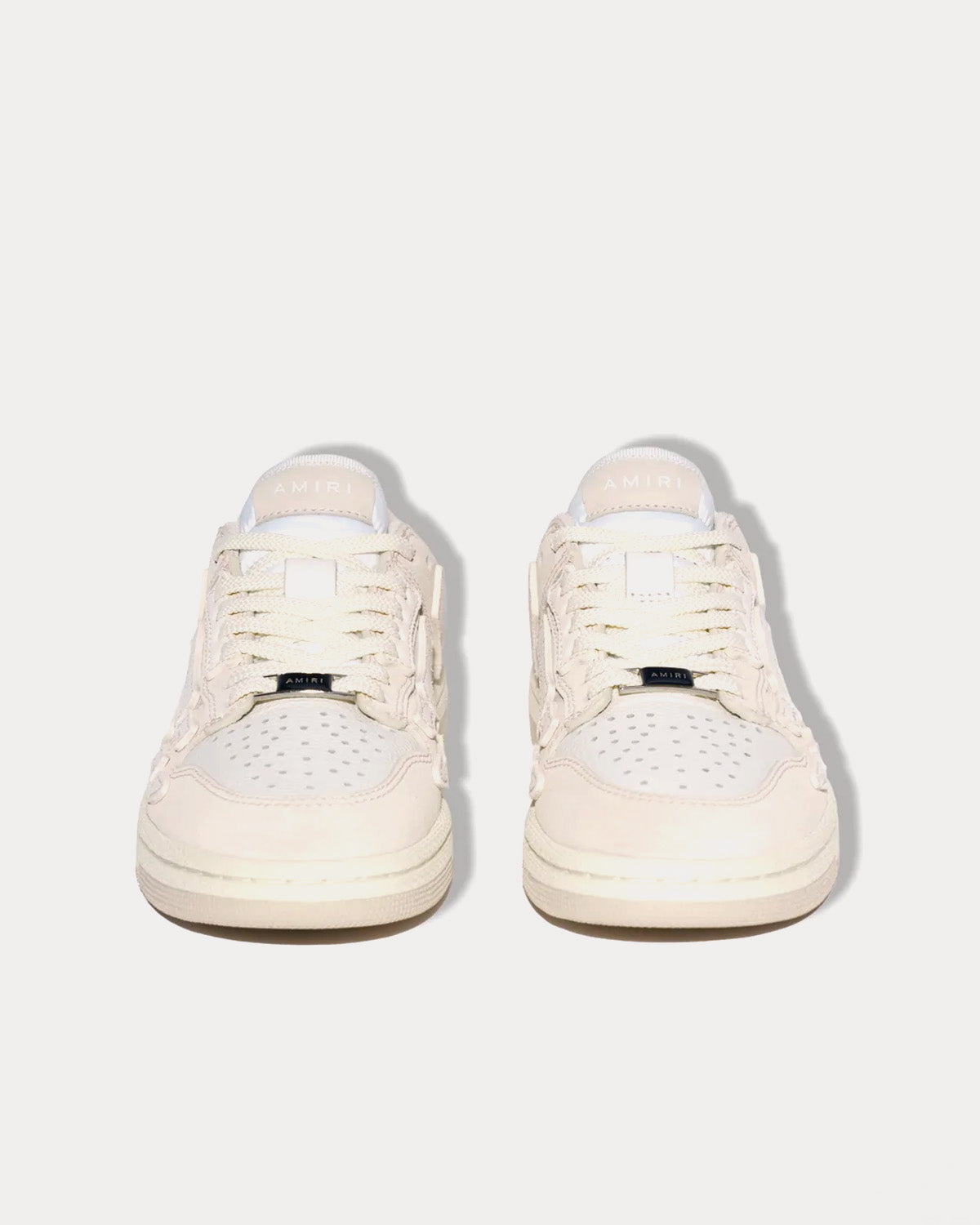 AMIRI Skel Top Alabaster Low Top Sneakers - 2