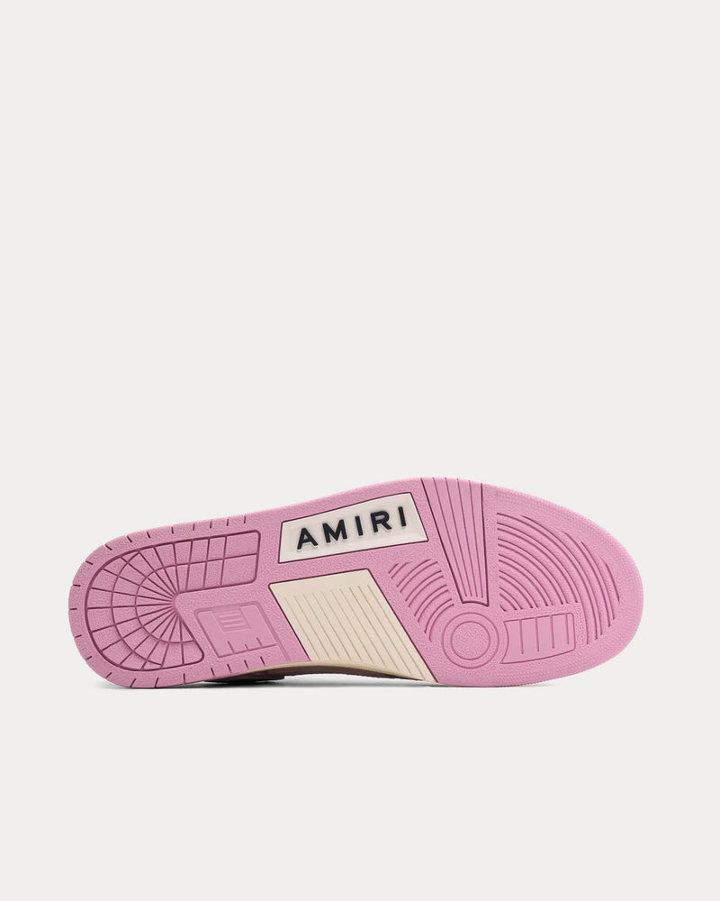 AMIRI Skel Top Baby Pink Low Top Sneakers - 5