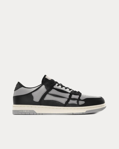 AMIRI Skel Top Black / Grey Low Top Sneakers