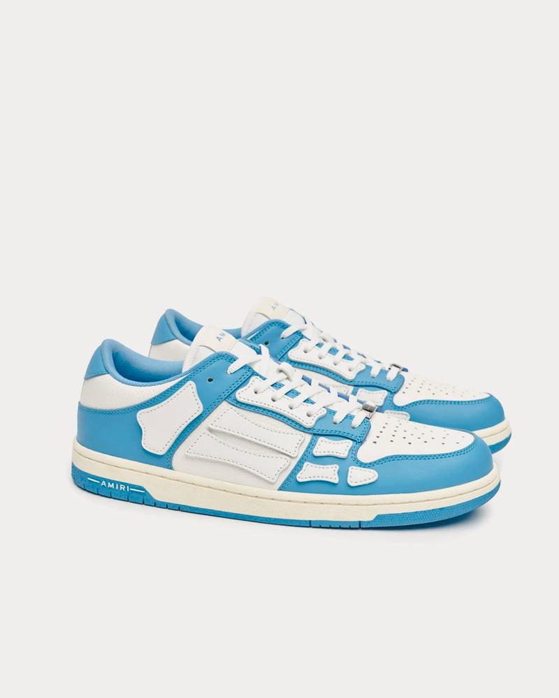 AMIRI Skel Top Low Powder Blue / White Low Top Sneakers - 2