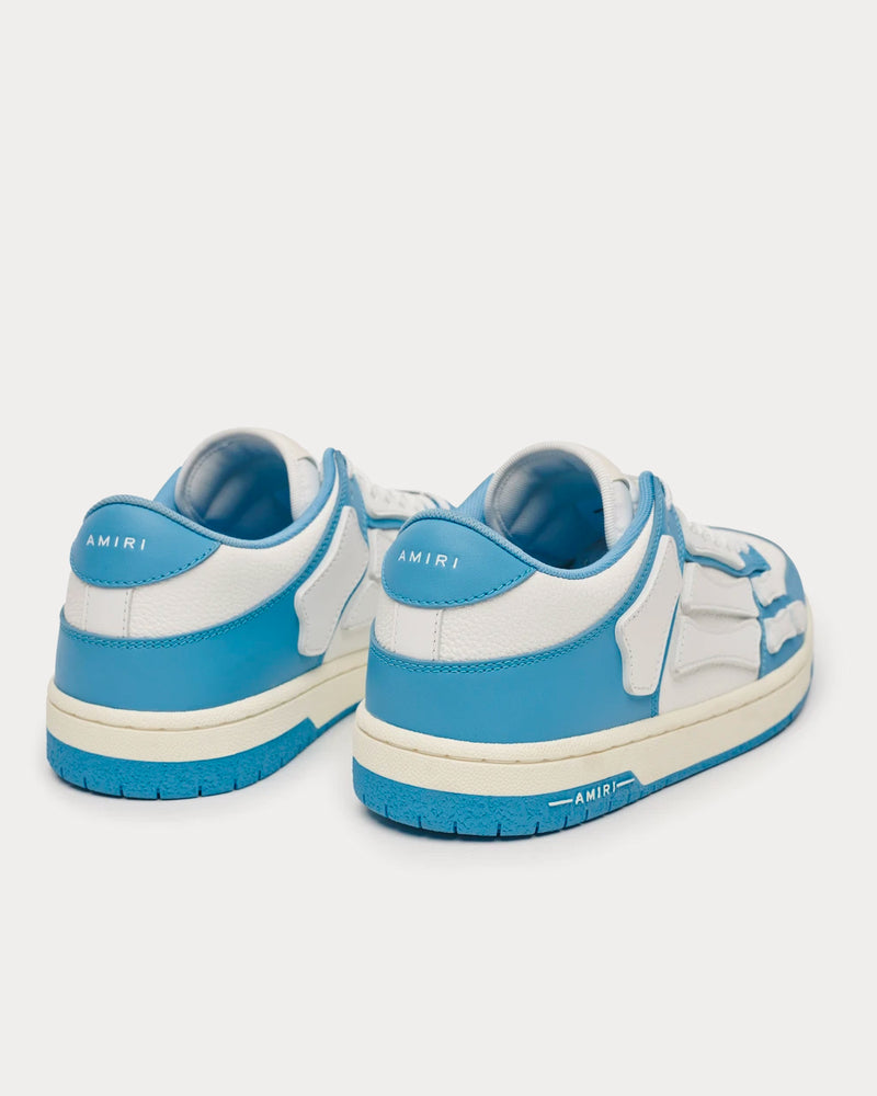 AMIRI Skel Top Low Powder Blue / White Low Top Sneakers - 4