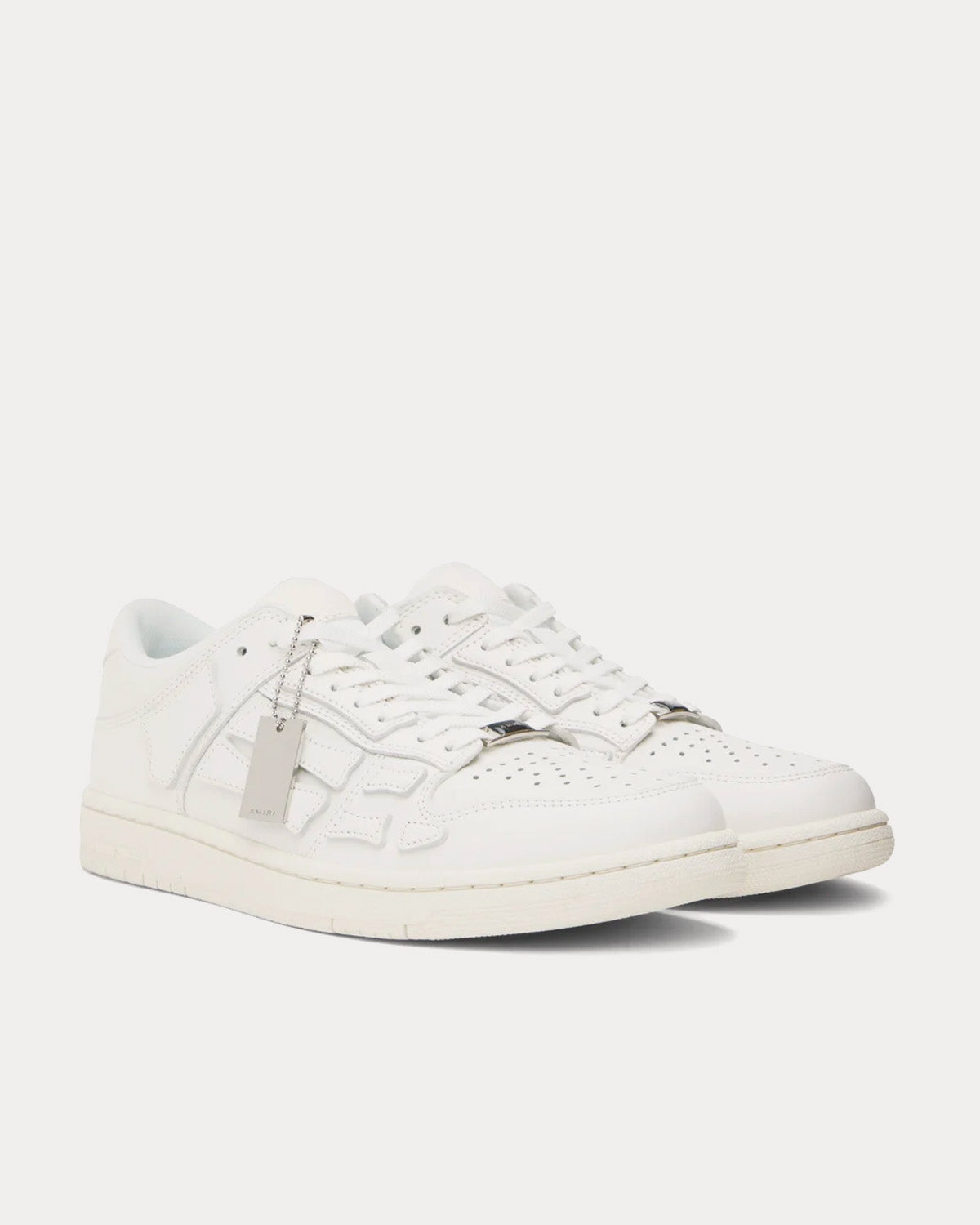 AMIRI Skel-Top White Vintage Low Top Sneakers - 2