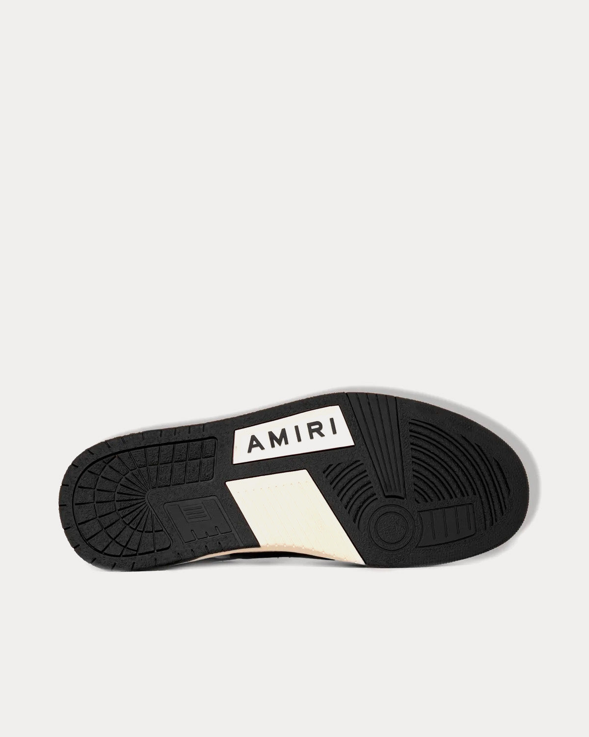 AMIRI Skel-Top White / Black Low Top Sneakers - 5