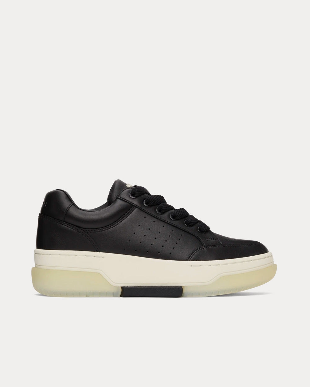 AMIRI Stadium Black Low Top Sneakers - 1