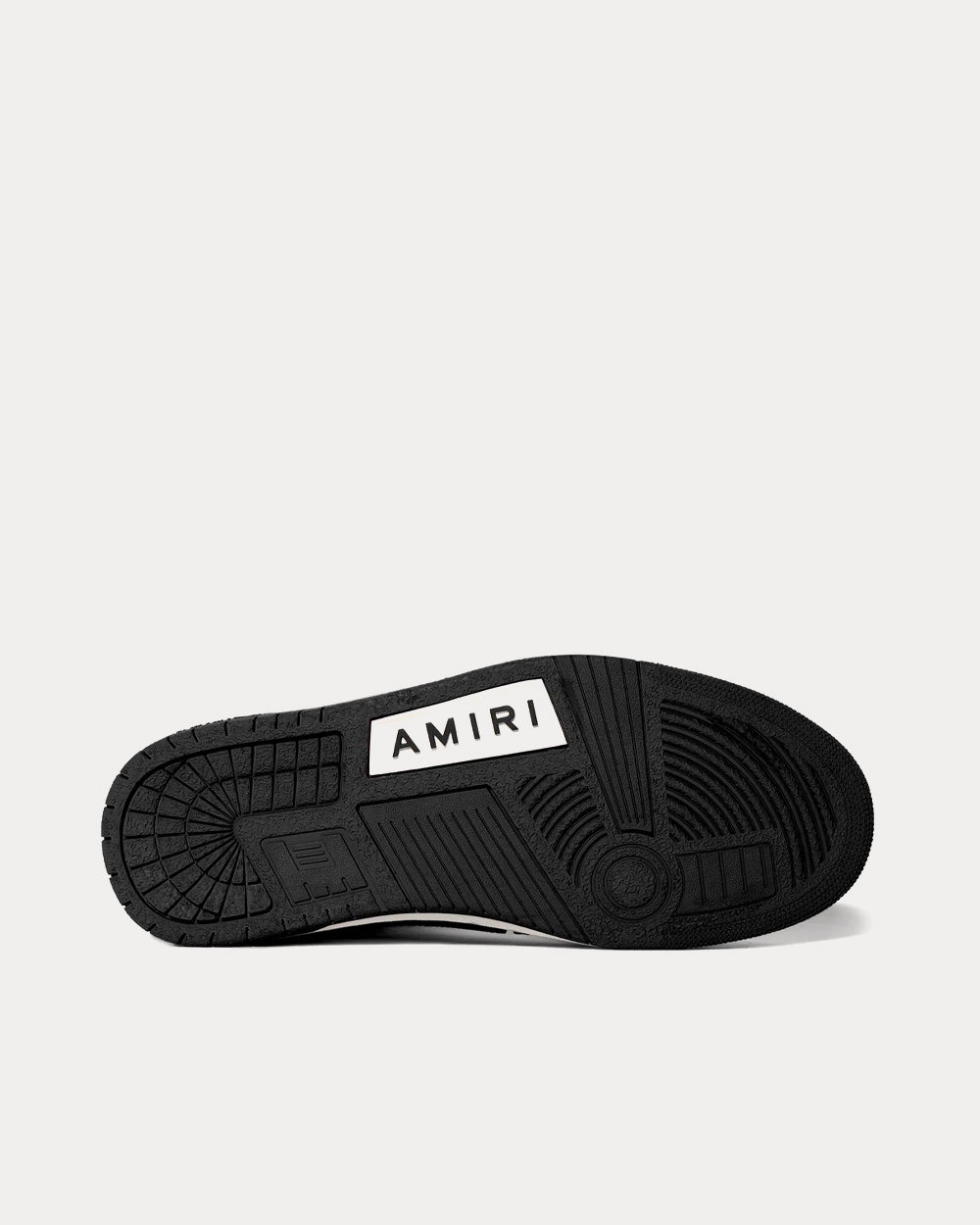 AMIRI Skel-Top Low Black / White Low Top Sneakers - 5