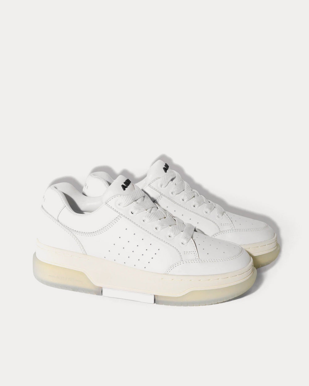 AMIRI Stadium Low White Low Top Sneakers - 3