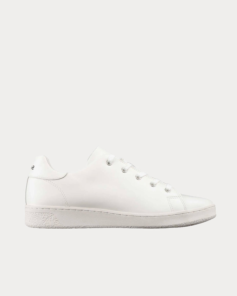 A.P.C. Julietta Minimal White Low Top Sneakers - Sneak in Peace