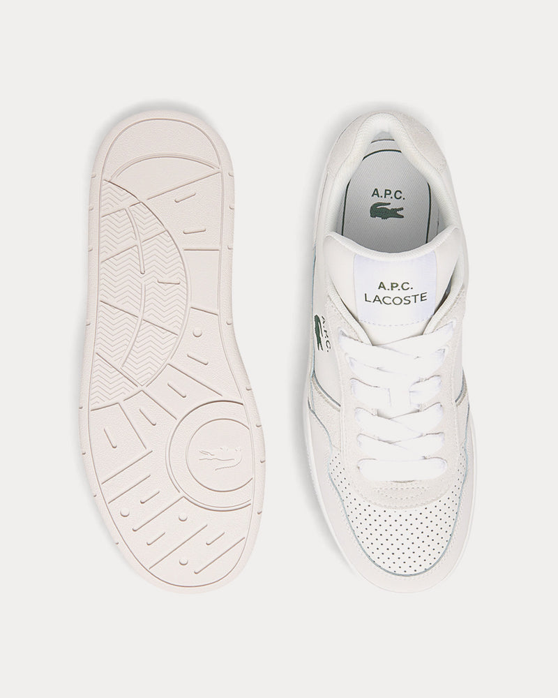 A.P.C. x Lacoste Ace White / Off White Low Top Sneakers - 2