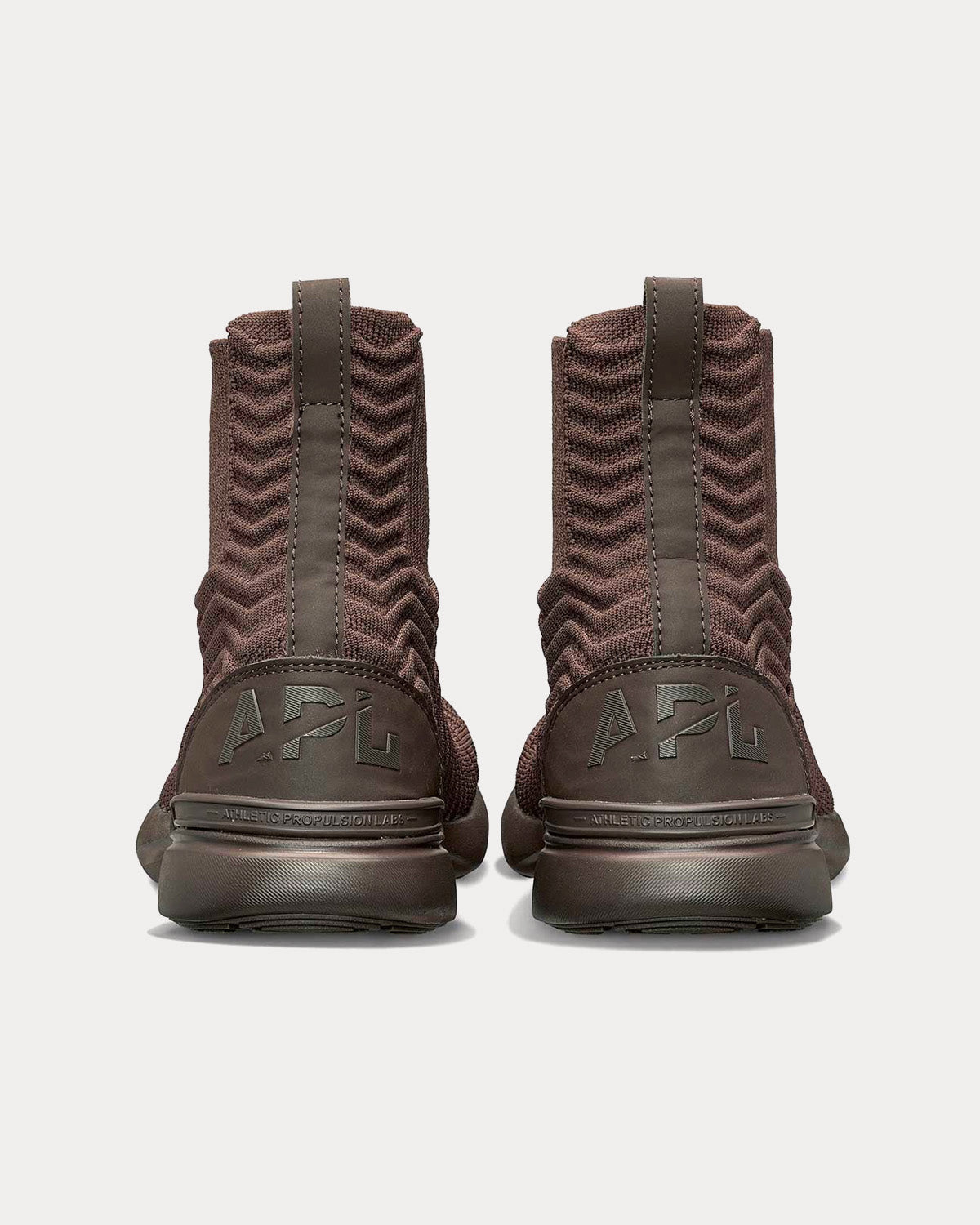 Athletic Propulsion Labs TechLoom Chelsea Chocolate High Top Sneakers - 3