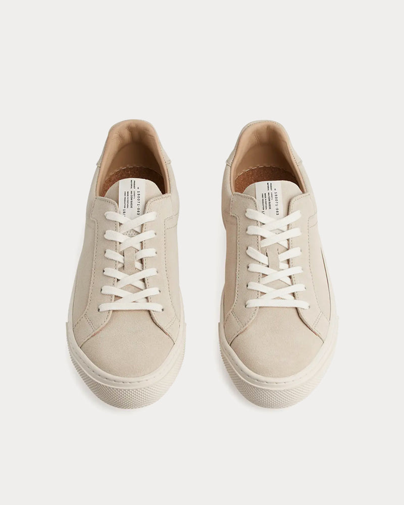 Arket Suede Court Beige Low Top Sneakers - 2