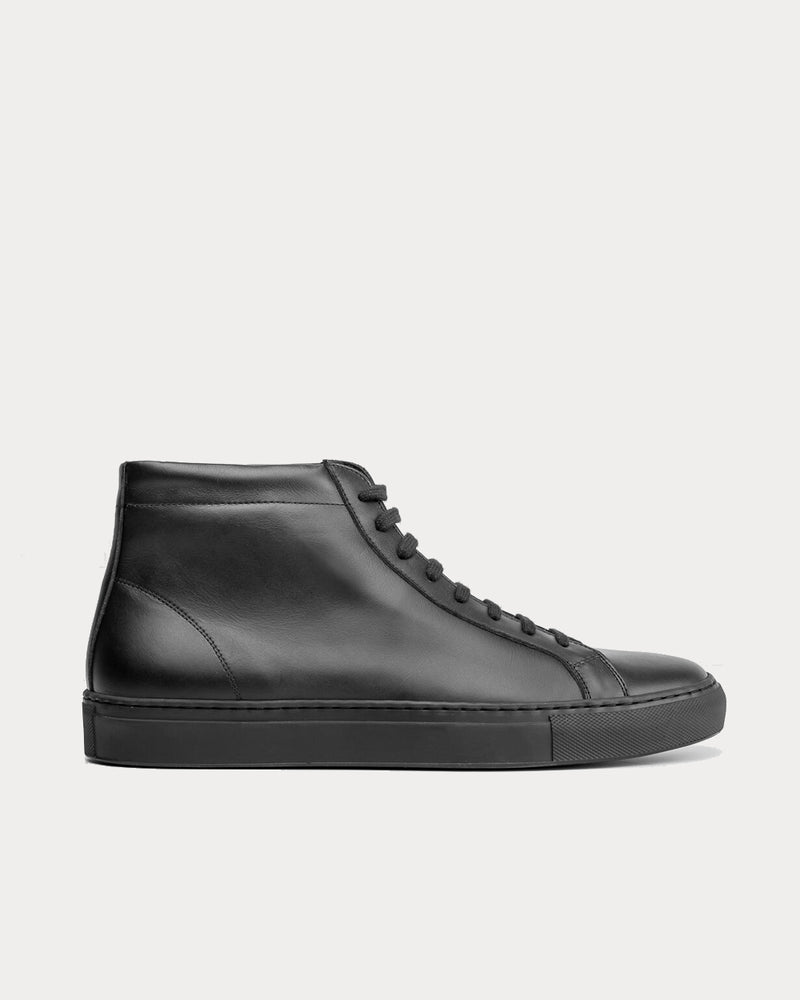 Artisan Lab Essential Black High Top Sneakers - 1