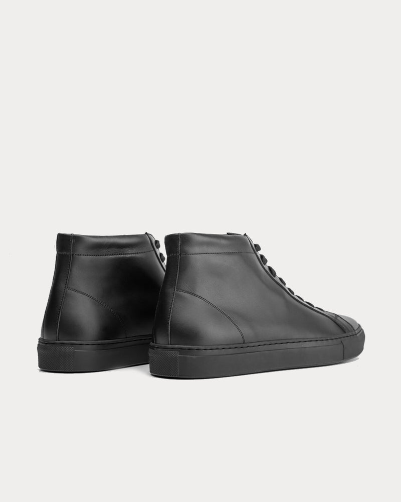 Artisan Lab Essential Black High Top Sneakers - 3