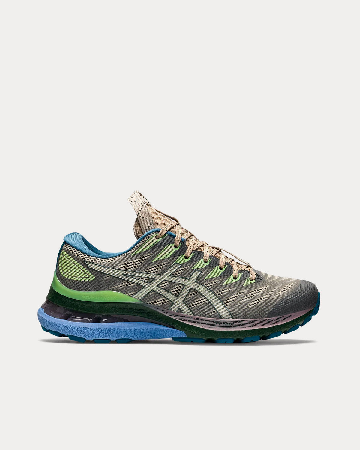 FN3-S Gel-Kayano 28 Gargoyle / Fog Running Shoes