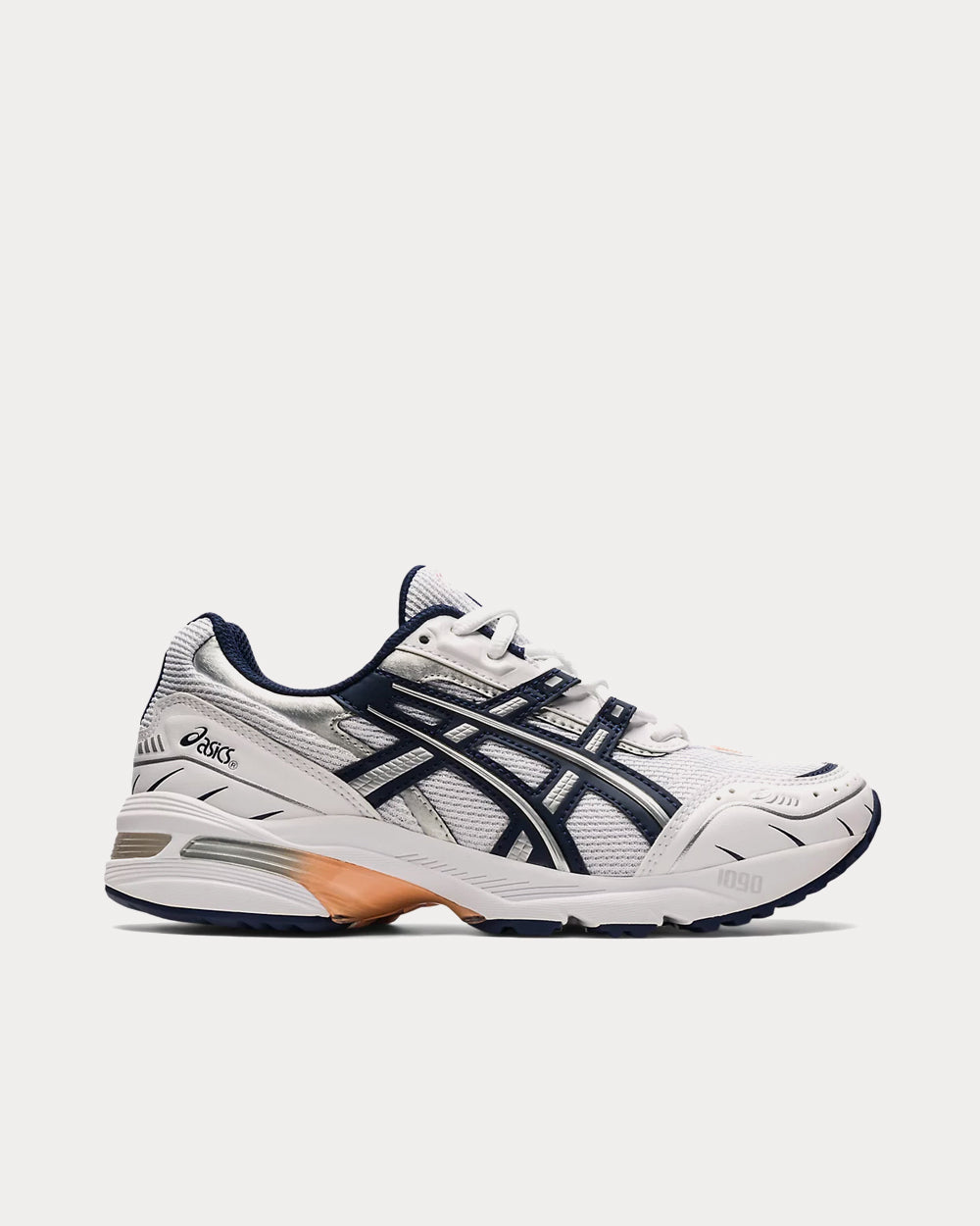 Asics GEL-1090 White / Midnight Running Shoes - 1